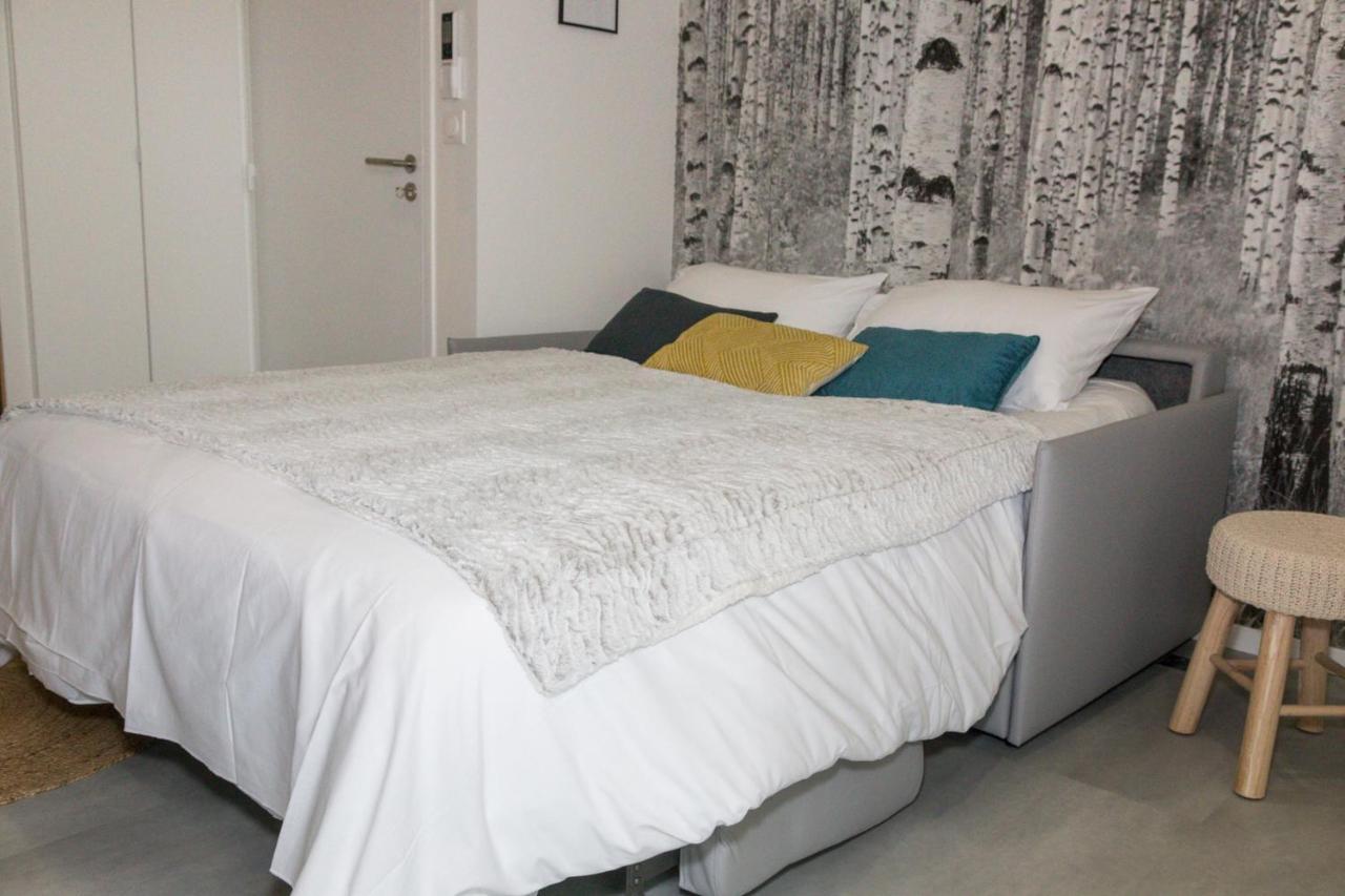 Appart-Hotel N 4 Calme Avec Terrasse, Wi-Fi Haut Debit, Petit-Dejeuner, Room-Service Et Parking Prive Chouzelot Exteriér fotografie